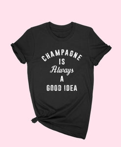 Champagne Tee