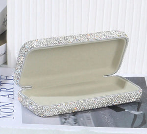 Rhinestone Eye Glass Case