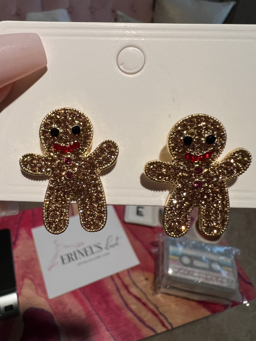 Gingerbread Earrings