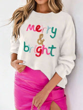 Load image into Gallery viewer, Merry &amp; Bright Sweater
