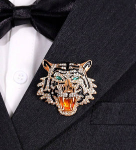 Tiger Brooch