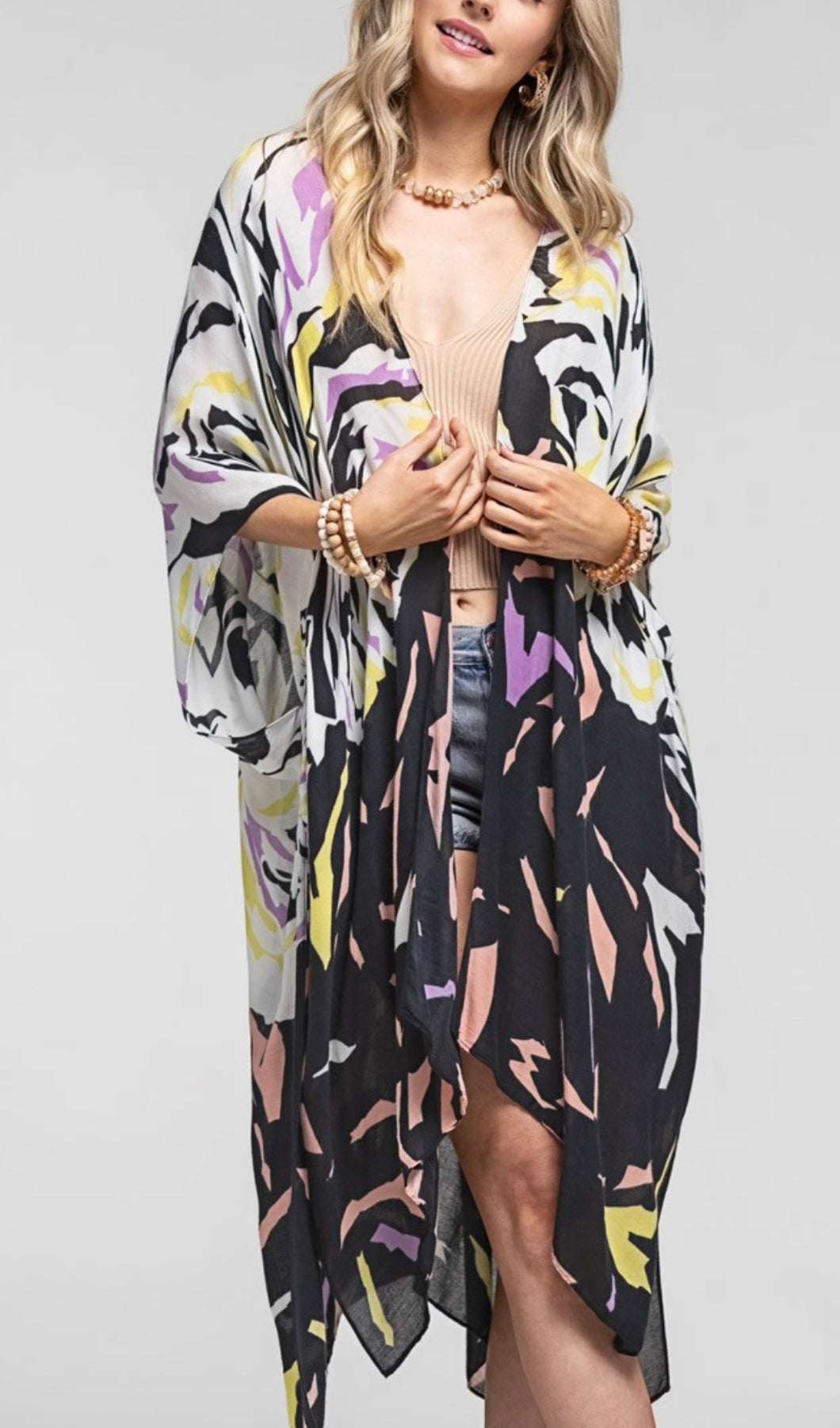 Cosmo Roso Kimono