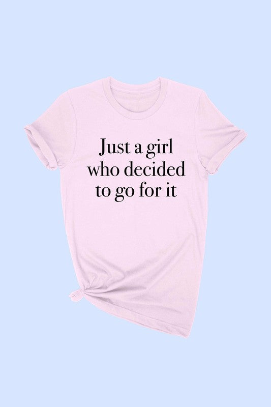 Just A Girl Tee