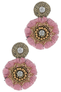 Blush Glam Earrings