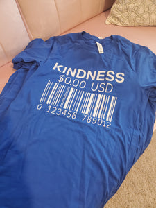 Kindness Tee Royal Blue