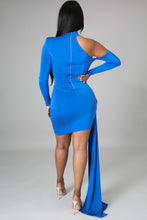 Load image into Gallery viewer, Get It Girl Dress Blue
