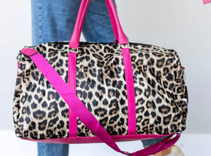 Tori Duffel Leopard