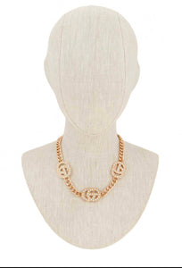 With Love Necklace- Gold